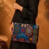 WhatsApp Image 2026-07-19 at 2.38.48 PM4 Mosaic Elegance Geometric Print Flap Handbag